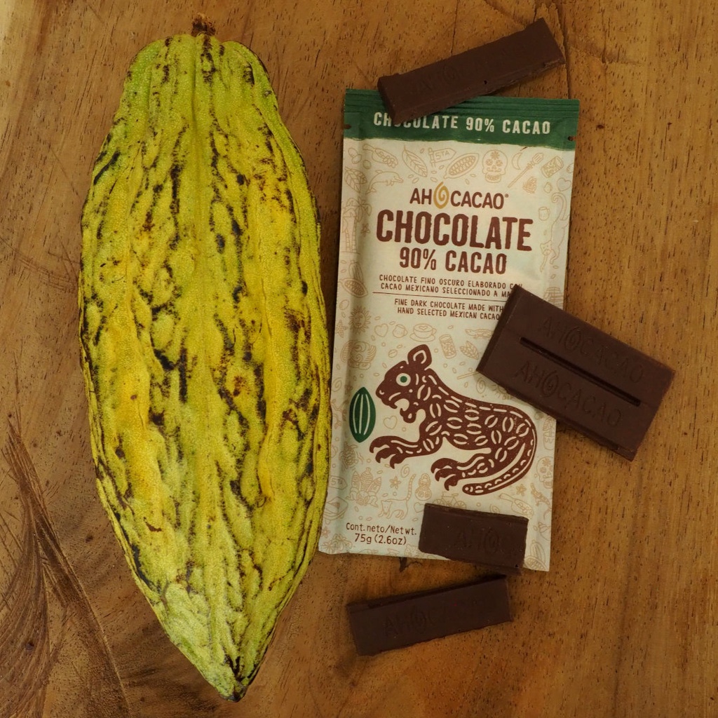 90% cacao dark chocolate 75g